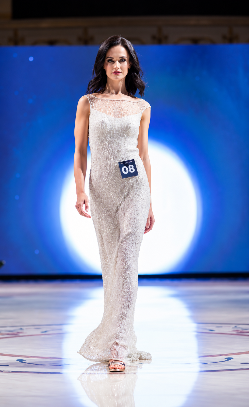 Milena Tunguz na pisti izbora World Top Model 2017